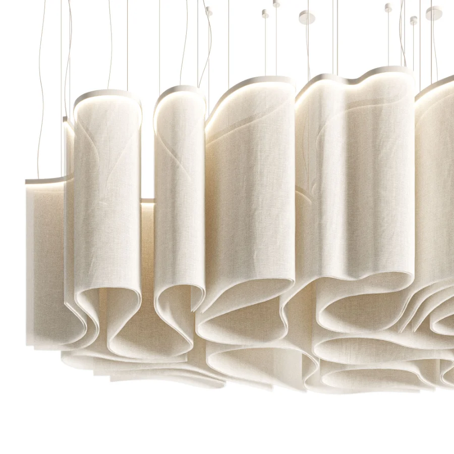 Люстра Волнение Fabric Chandelier 2 - Image 5