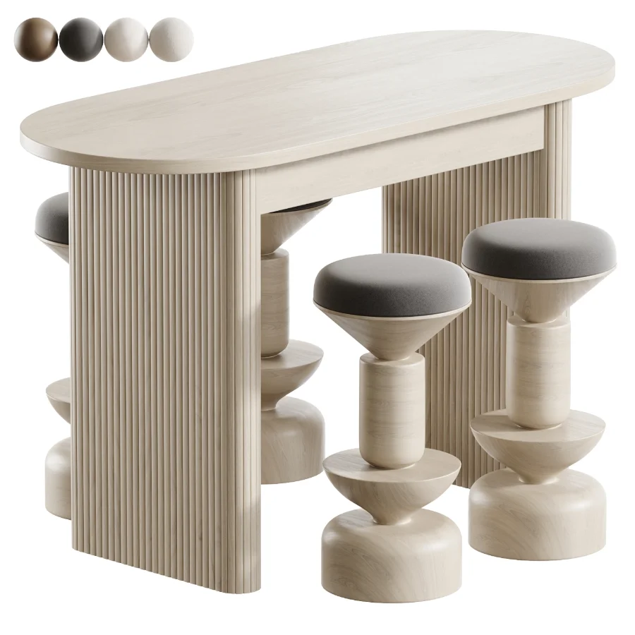 Dining set 035 - Image 3