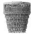 Palecek Solano Ombre Beaded Chandelier - Thumbnail 4
