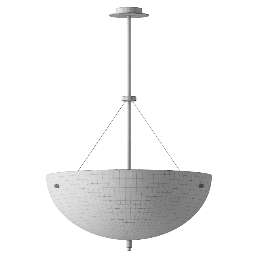 Heathfield Oren Alabaster Brass Pendant Lamp - Image 3