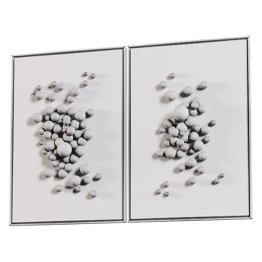 3D Bubble Wall Art Set - Image 7
