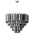 Pagazzi Toulouse Ribbed Glass Chandelier - Thumbnail 3