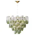 Soho Home Chiara Green Glass Chandelier - Thumbnail 2