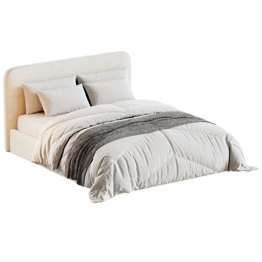 Elaria Upholstered Platform Bed - Image 2