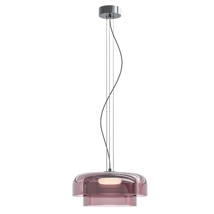 Nordic Designer Creative Medieval Glass Pendant Lights - Image 4