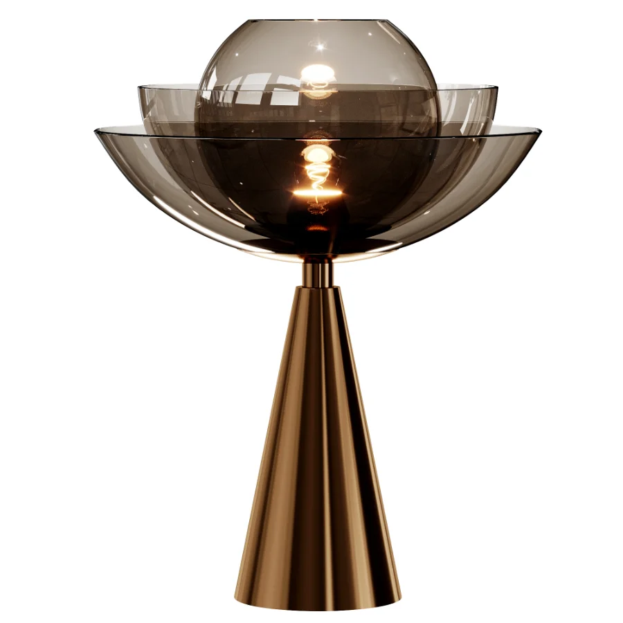 Lotus Table Lamp by Mason Editions - Image 2