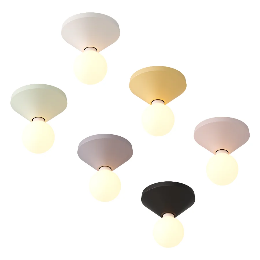 Ada Ivory Ceiling Lamp - Image 3