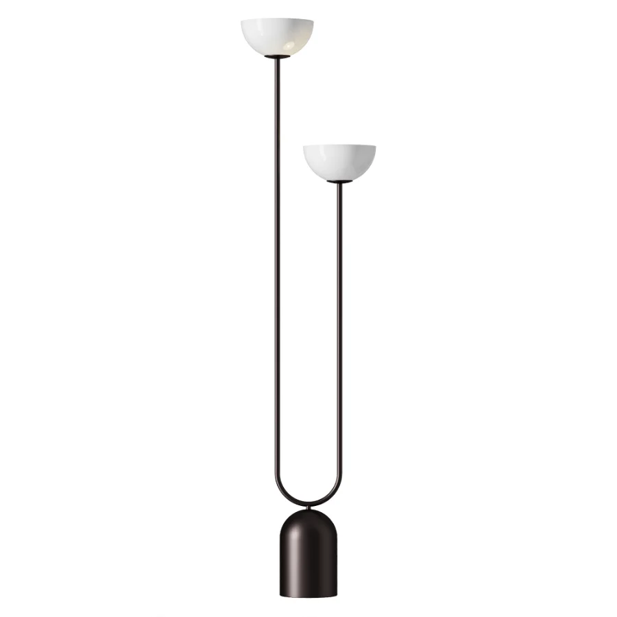 FareDecor Ruzo Bronze Porcelain Floor Lamp - Image 2