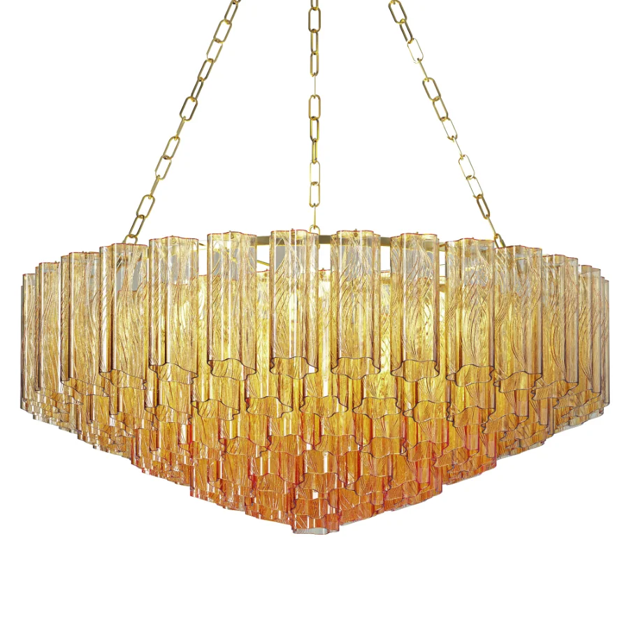 Hudson Valley Watertown Glass Chandelier - Image 1
