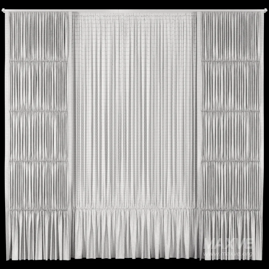 Silk and Cotton Curtain Set 114 - Image 5