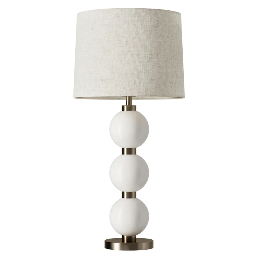 Brienda White Table Lamp - Image 2