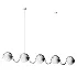 Lenox 5 Globe Linear Chandelier - Thumbnail 6