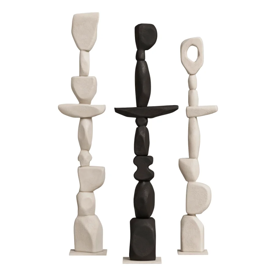 Abstract Floor Sculpture - Image 1