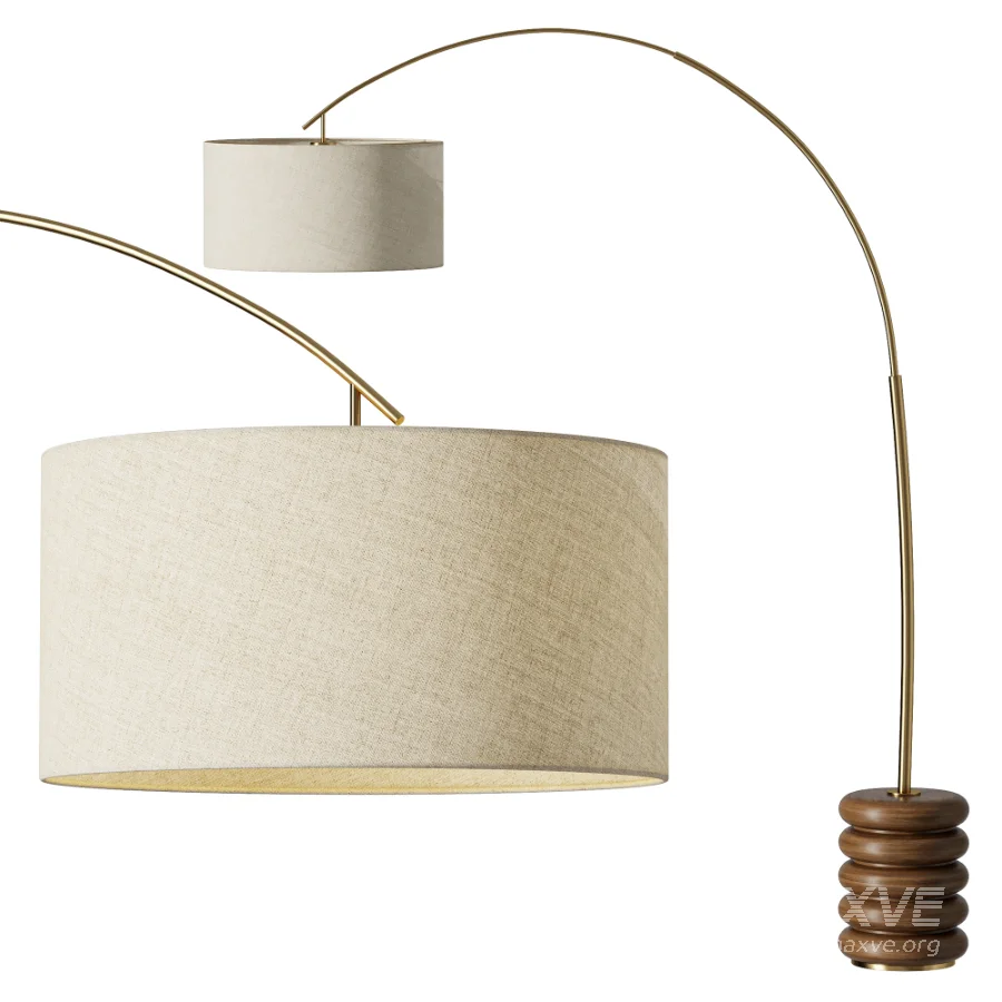 Sandia Arc Floor Lamp - Image 1