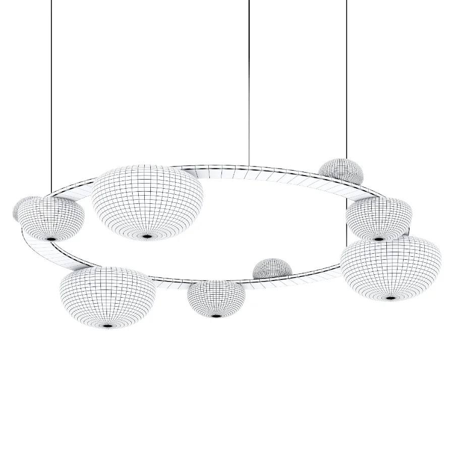 Dew Drops Circle Bomma - Image 1