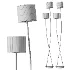 Lucande Juljana 2 Floor Lamp Taupe - Thumbnail 4