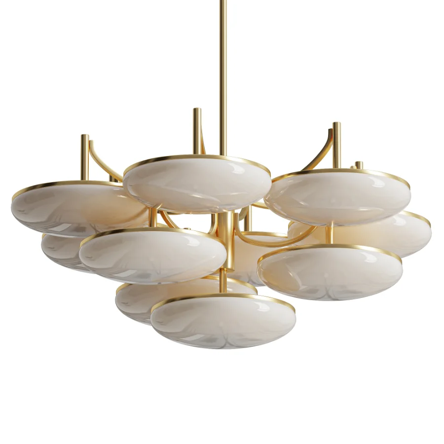 Bregman 10 Light Chandelier - Image 2