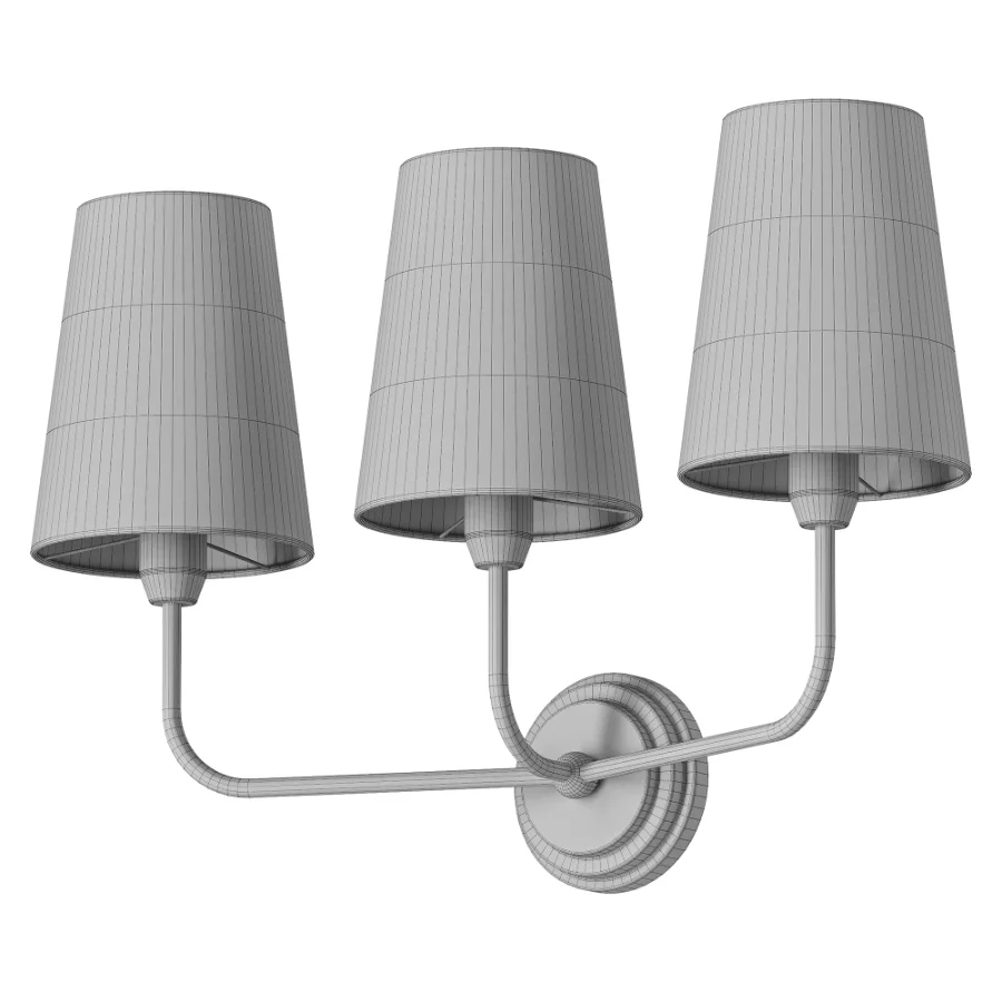 SAWYER THREE LIGHT WALL SCONCE - Image 3