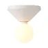 Ada Ivory Ceiling Lamp - Thumbnail 1