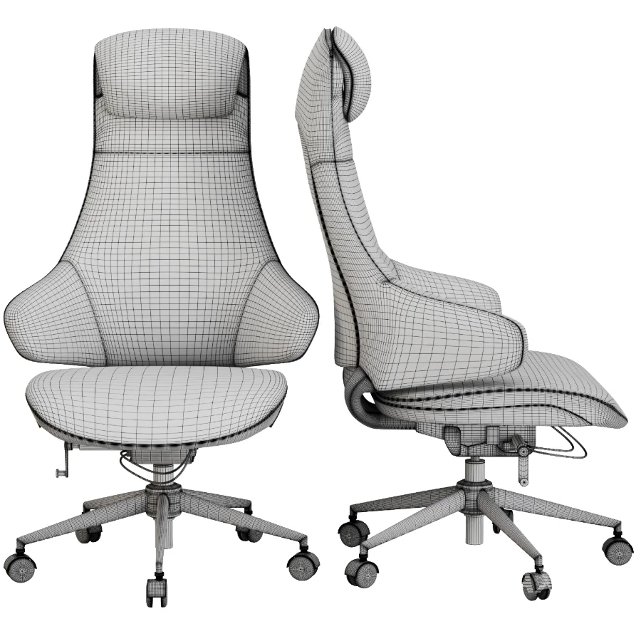luxury genuine office chair - Image 11