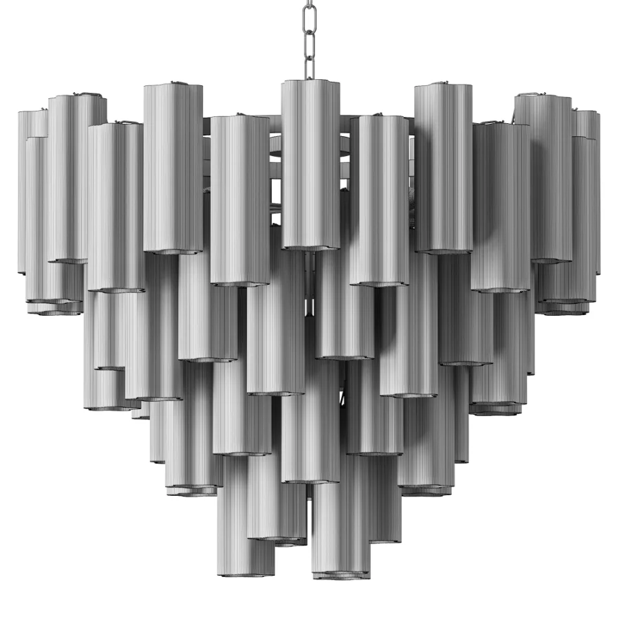 Soho Home Chiara Green Glass Chandelier - Image 4