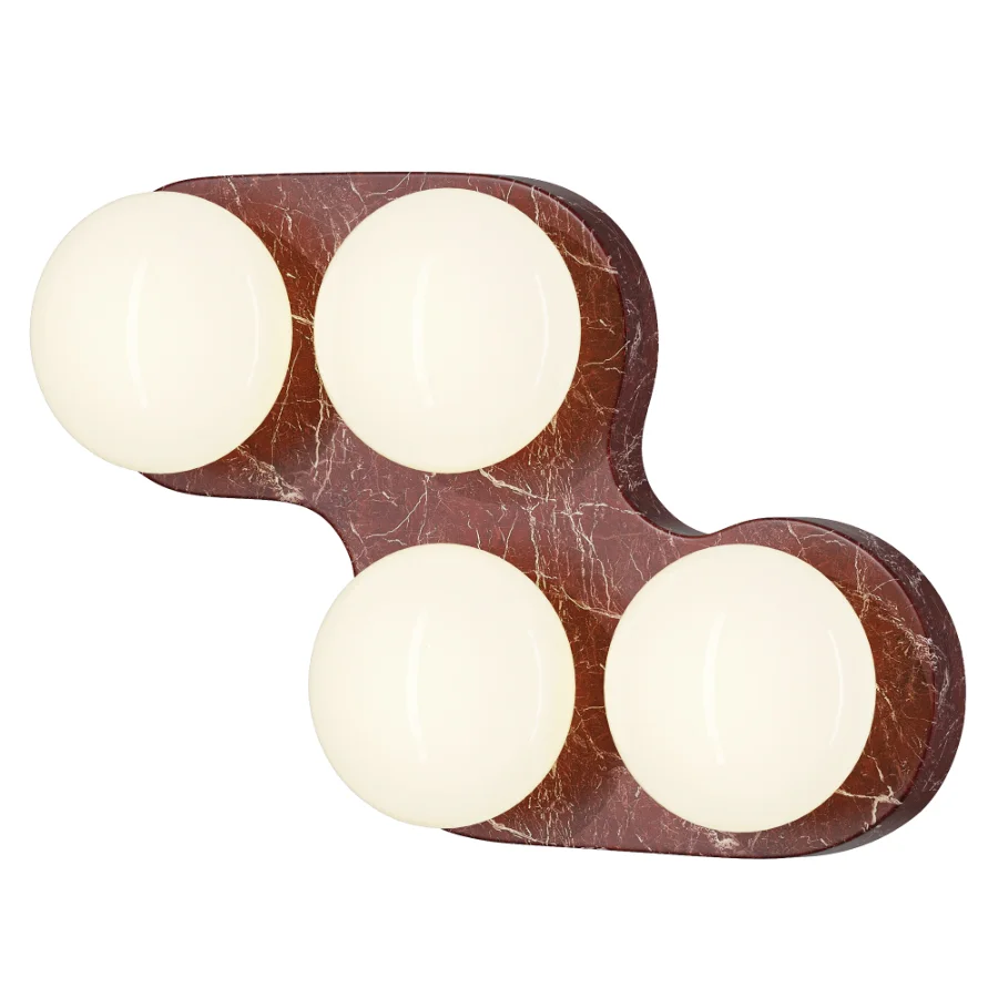 Wilf Wall Light in Red - Image 2