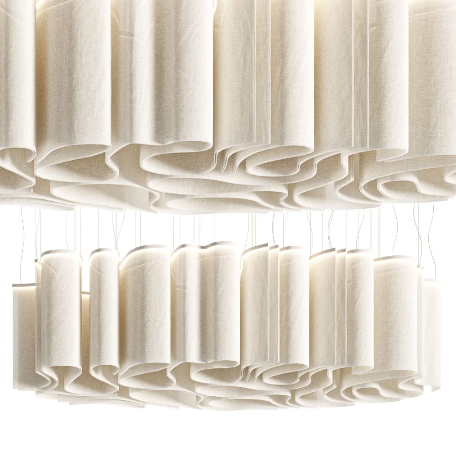 Люстра Волнение Fabric Chandelier 2 - Image 3