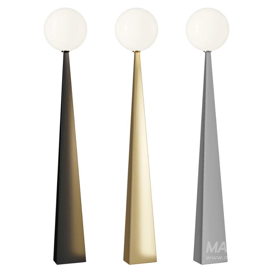 GLO Black Floor Lamp - Image 1