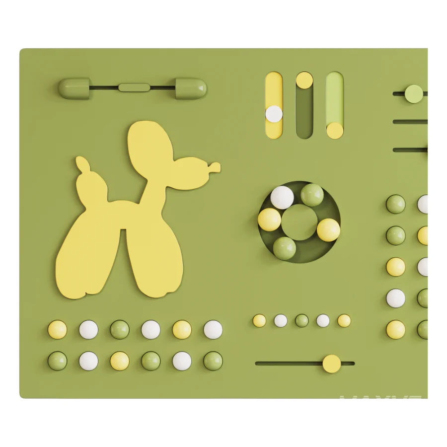 Play panel for a childrens room - Image 2