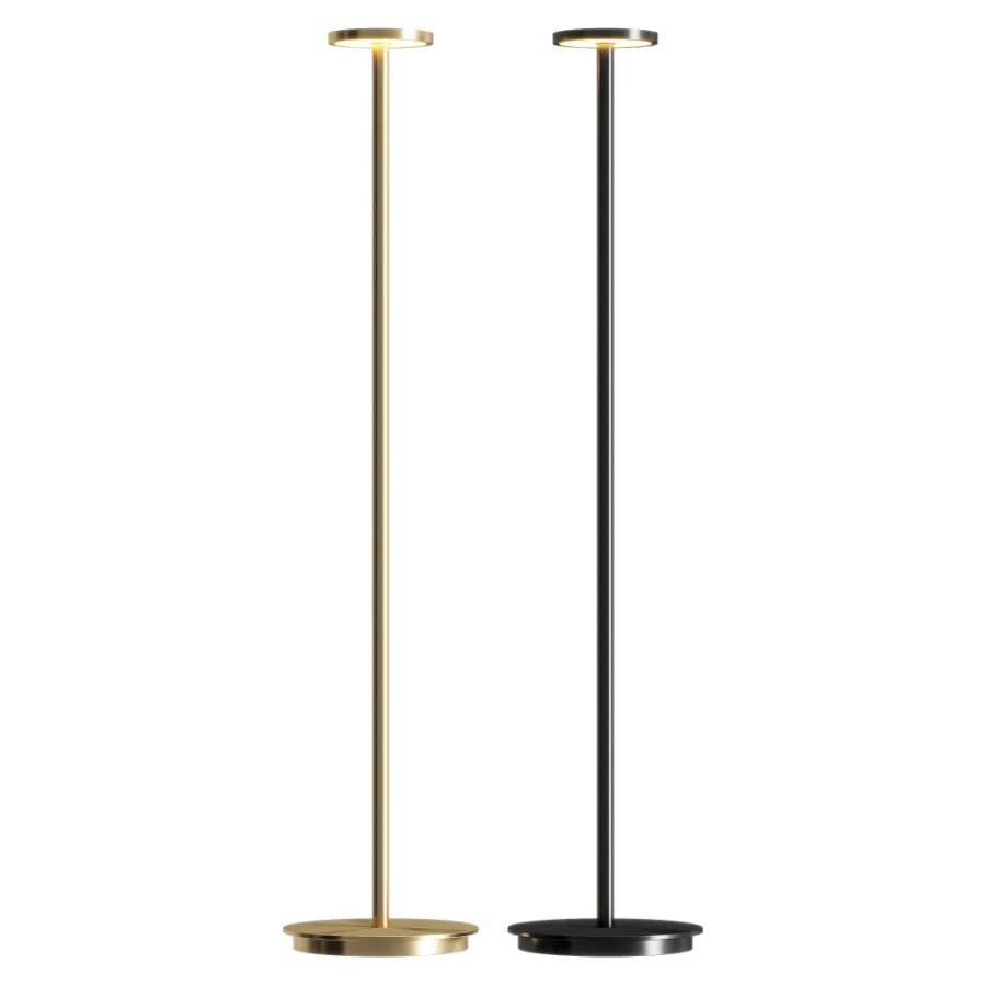 Pablo Luci Brass Portable Floor Lamp - Image 1