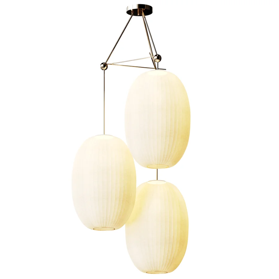 Nelson Triple Bubble Fixture Lamp - Image 1