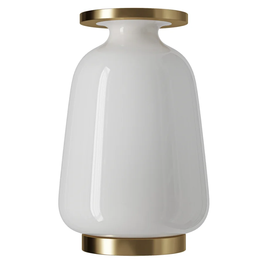 opal glass table lamp - Image 2
