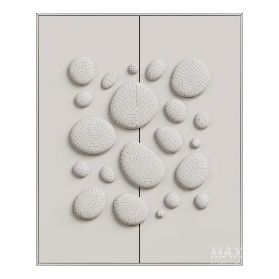 Chrome Bubble Wall Decor 21 - Image 6