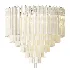Eichholtz Nova Nickel Frosted Glass Chandelier - Thumbnail 2