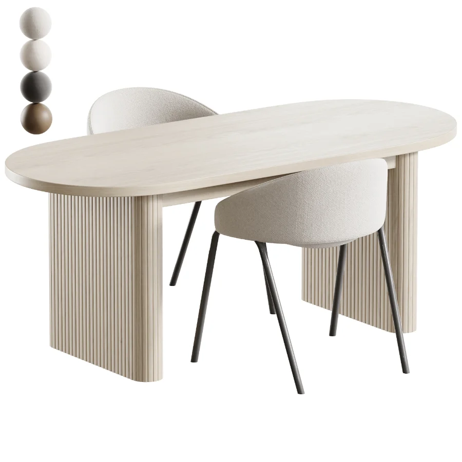 Dining set 034 - Image 3