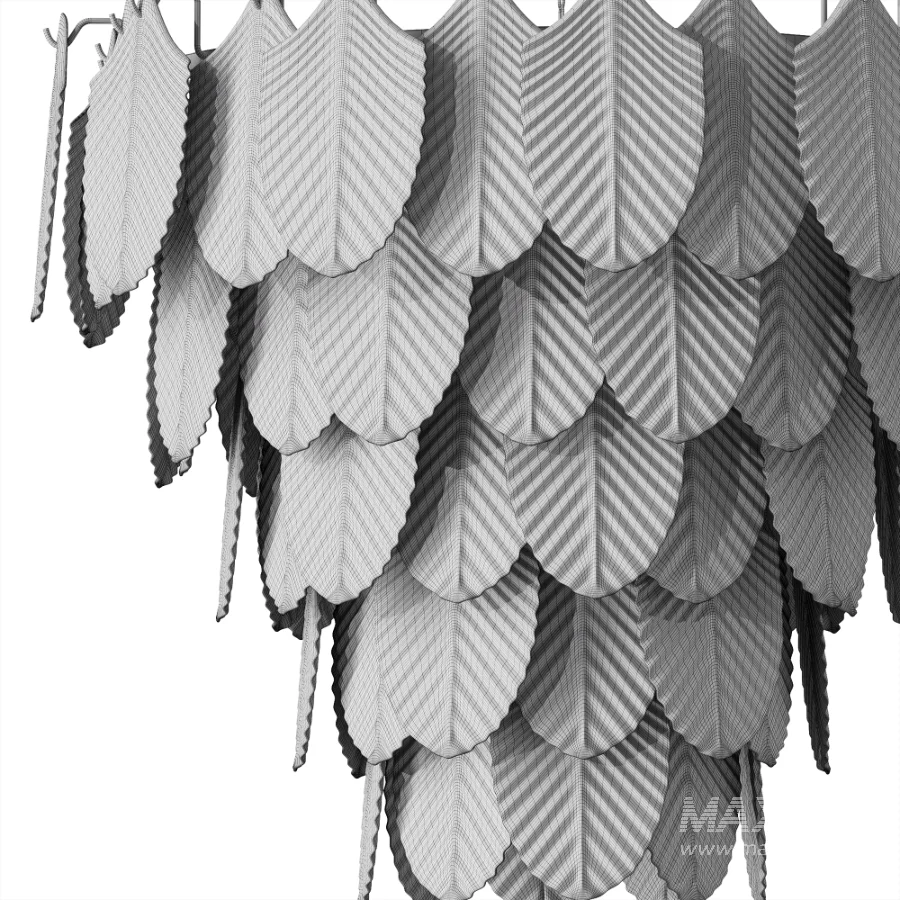 Eichholtz Verbier Brass Smoke Glass Chandelier - Image 6