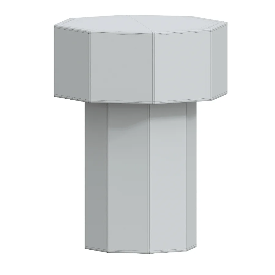 Red Onyx Gisele Side Table by Studio Gaia Paris - Image 1