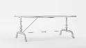 La Coupole Rectangular Iron Bistro Table - Thumbnail 7