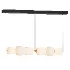 Linkori Marsh Serenity Opal Glass Linear Chandelier - Thumbnail 2