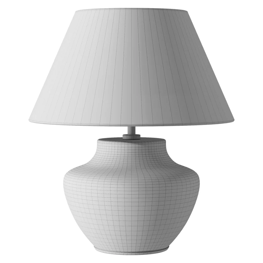 MarksSpencer Ceramic Urn Fabric Table Lamp - Image 3