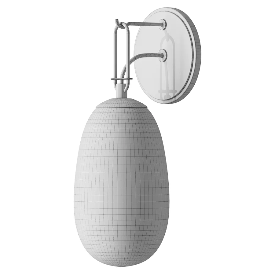 West Elm Imena Glass Sconce - Image 3