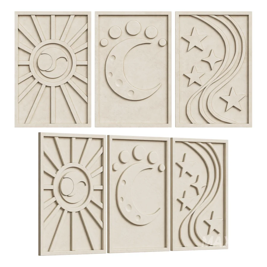 Cosmic Relief Wall Panels - Image 1