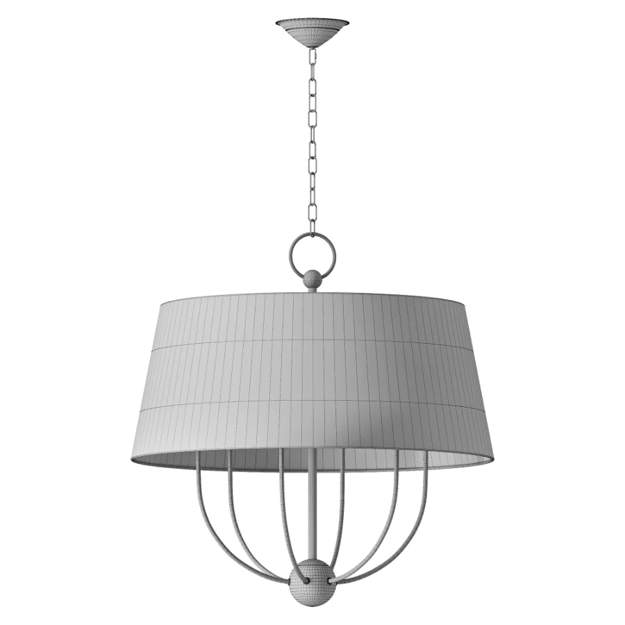 Antonya Dimmable Drum Chandelier - Image 3