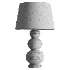 Robert Abbey Triple Gourd Plum Brass Table Lamp - Thumbnail 3