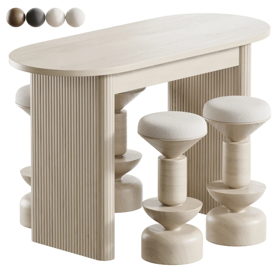 Dining set 035 - Image 1