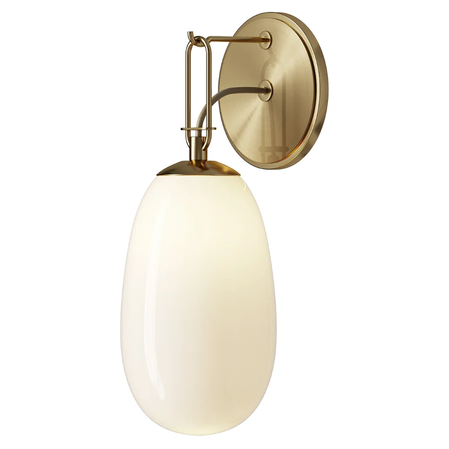 West Elm Imena Glass Sconce - Image 1