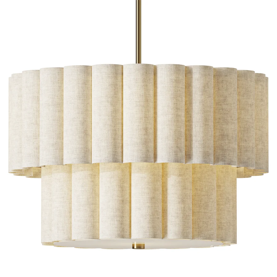 Dainolite Pacifica Aged Brass Pendant - Image 1