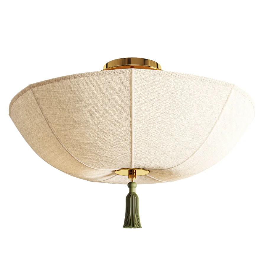 Bates 24 Semi Flush Ceiling Light - Image 1