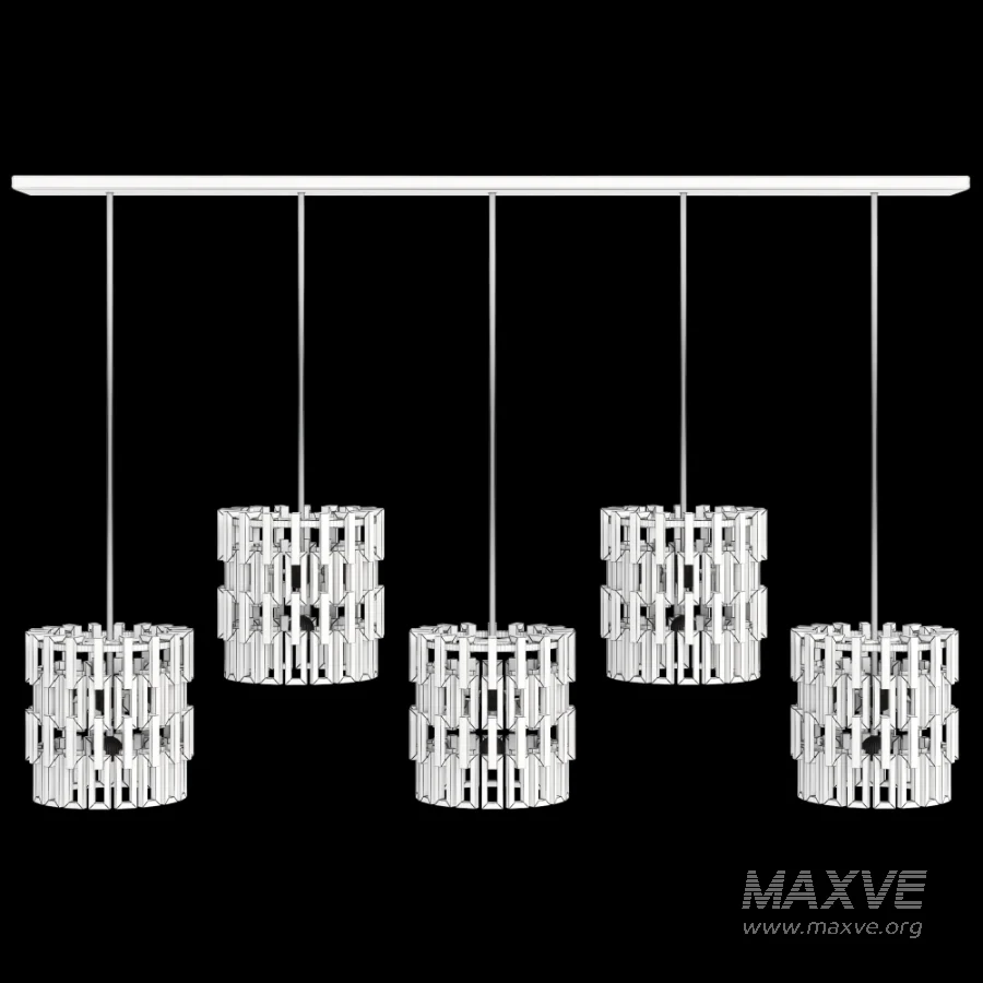 Crystal Chandelier Light 04 - Image 5
