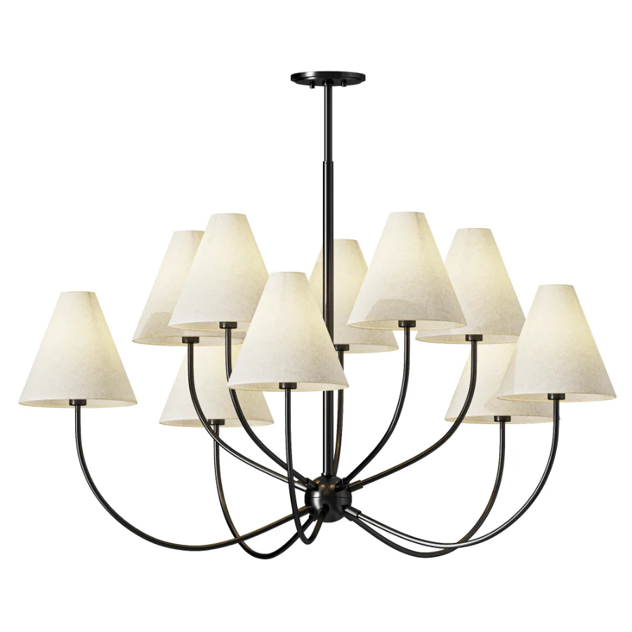 Yara 10 Light Chandelier - Image 2